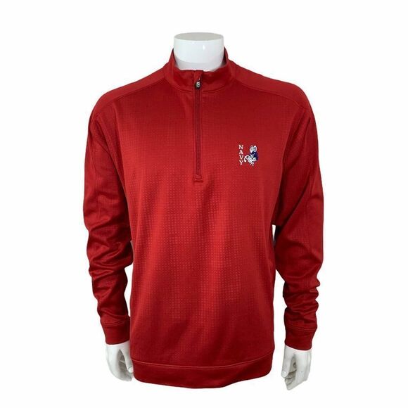 Cutter & Buck CB DryTec United States Navy 1/4 Zip Pullover - Picture 1 of 10